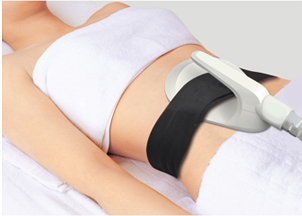 The function of the Body Fit machine on the abdomen