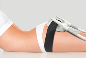 Working of the Body Fit machine on the buttocks