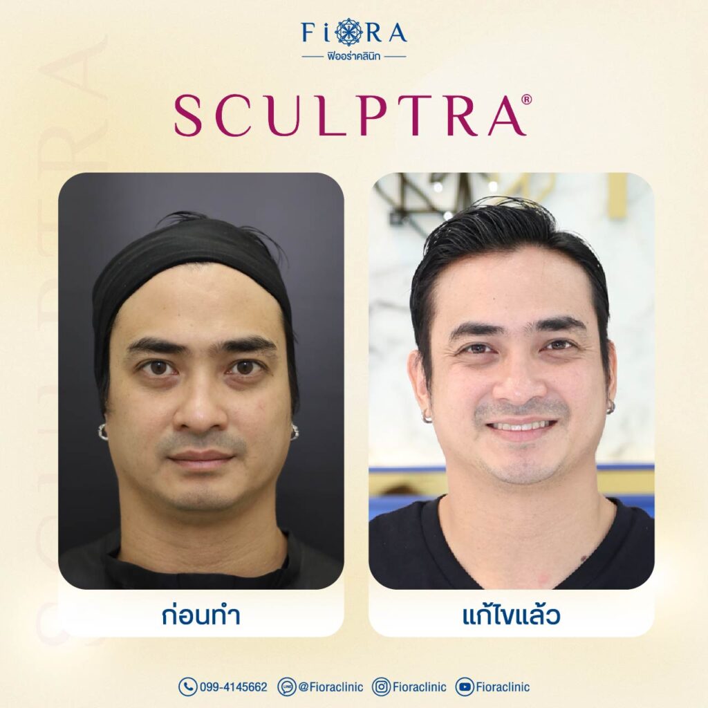 คุณปูไข่ พงศ์สิรี กับการทำโปรแกรม Sculptra ที่ Fiora Clinic