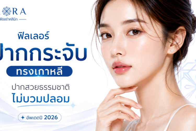 ฟิลเลอร์ปากกระจับ ทรงเกาหลี ก่อนหลัง Fiora Clinic