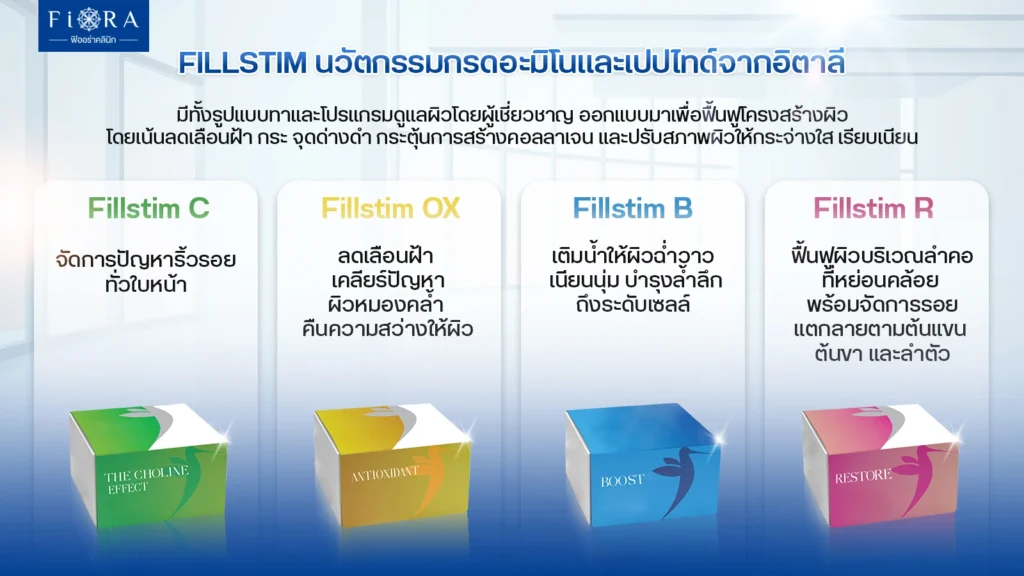Fillstim 4 ชนิด พร้อม สรรพคุณ